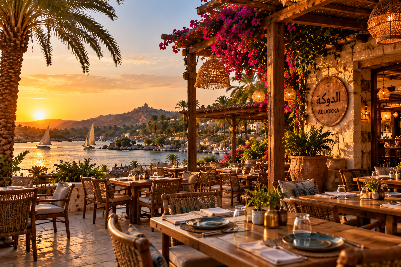 A beautifully served dining experience